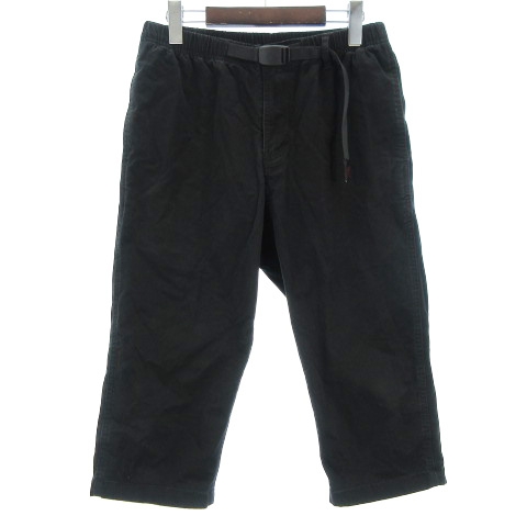 グラミチ Gramicci Middle Cut Pants ミドル パンツ ベルト ロゴ コットン Gup 19s004 黒 ブラック M メンズ 002 ベクトルパーク グラミチ Gramicci Middle Cut Pants ミドル パンツ ベルト ロゴ コットン Gup 19s004 黒 ブラック M メンズ 002 ベクトルパーク
