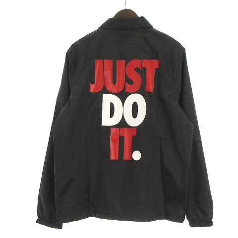 ナイキ Nike Jdiウーブンジャケット ブルゾン バックプリント ロゴ Just Do It Cj4798 010 黒 ブラック M メンズ 002 ベクトルパーク ナイキ Nike Jdiウーブンジャケット ブルゾン バックプリント ロゴ Just Do It Cj4798 010 黒 ブラック M メンズ 002 ベクトルパーク