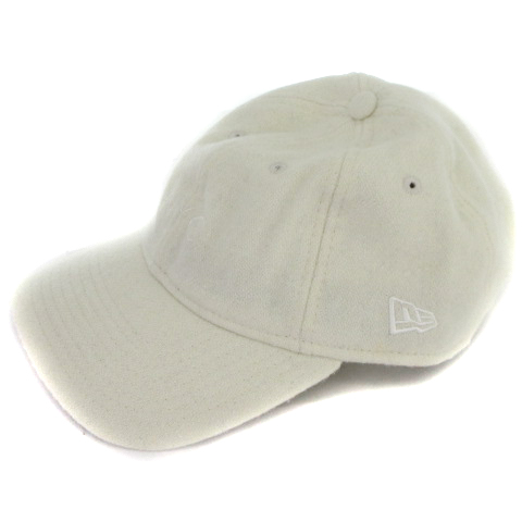 ニューエラ NEW ERA 9TWENTY キャップ NYC 刺繍 ウール混 白 ホワイト 帽子 メンズ レディース