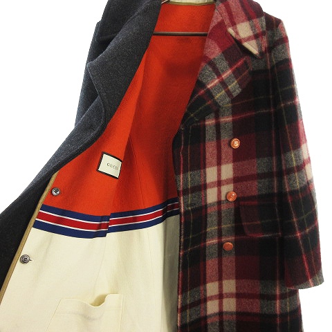 グッチ GUCCI 井出ちかえ ビバ！バレーボール コラボ 美品 18AW ダブル 