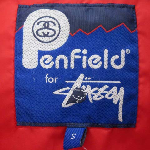 stussy×penfield ダウンベスト 中古・古着通販】stussy (ステューシー) Pen Field (ペン