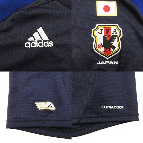 adidas 日本代表 ノースリーブシャツ ネイビー　２XＬサイズ　非売品 adidasアディダス ノースリーブシャツ 150cm - メルカリ
