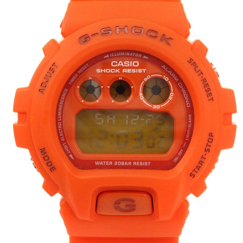 動作良好】Casio G-SHOCK さび DW-6900MM クレイジーカラーズ