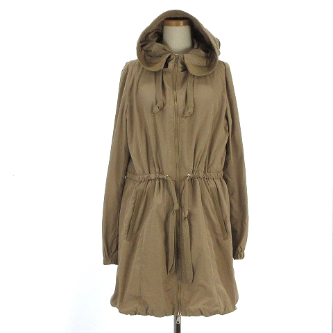 モンクレール Moncler 18年製 Topaze パーカー トパーズ スプリングコート ロゴ D ベージュ 2 レディース 002 ベクトルパーク