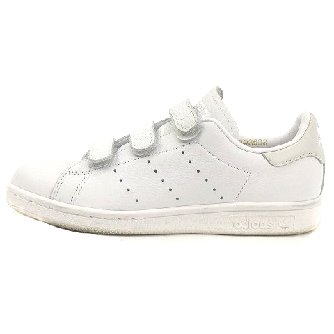 アディダス Adidas スタンスミス Stan Smith Cf Running Cq2632 スニーカー シューズ ローカット ベルクロ ロゴ プリント 白 ホワイト 22 5cm 靴 レディース 002 ベクトルパーク