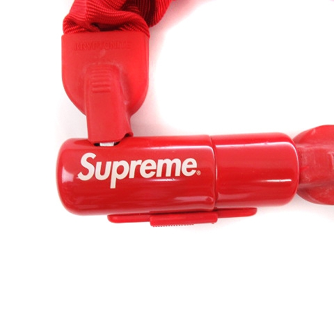 未使用品 シュプリーム SUPREME Kryptonite Integrated Chain Lock 