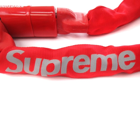 未使用品 シュプリーム SUPREME Kryptonite Integrated Chain Lock 