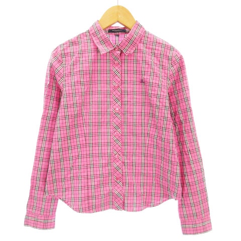バーバリー ロンドン BURBERRY LONDON 長袖 シャツ ブラウス ノバ 