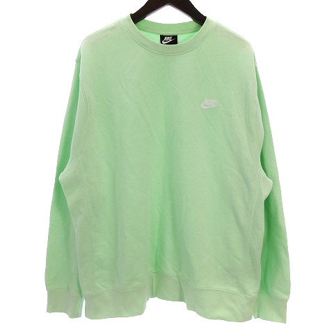 ナイキ Nike トレーナー スウェット ロゴ 刺繍 ワンポイント 長袖 コットン 裏毛 ミント 緑系 グリーン系 Xxl メンズ 002 ベクトルパーク ナイキ Nike トレーナー スウェット ロゴ 刺繍 ワンポイント 長袖 コットン 裏毛 ミント 緑系 グリーン系 Xxl メンズ 002 ベクトルパーク