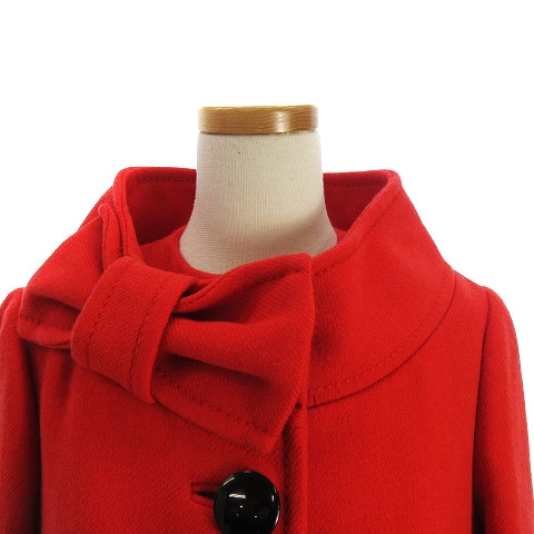 ケイトスペード　赤いリボン付きコート 中古・古着通販】Kate Spade (ケイトスペード) Florence broadhurst