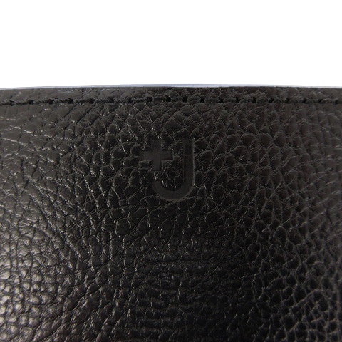 ユニクロ Uniqlo プラスジェイ J レザー ショルダーバッグ エンボス加工 黒 ブラック 鞄 メンズ レディース 002 ベクトルパーク