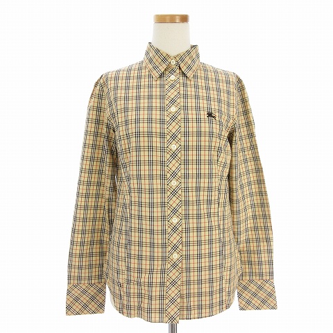 バーバリーブルーレーベル BURBERRY BLUE LABEL シャツ ブラウス 長袖  