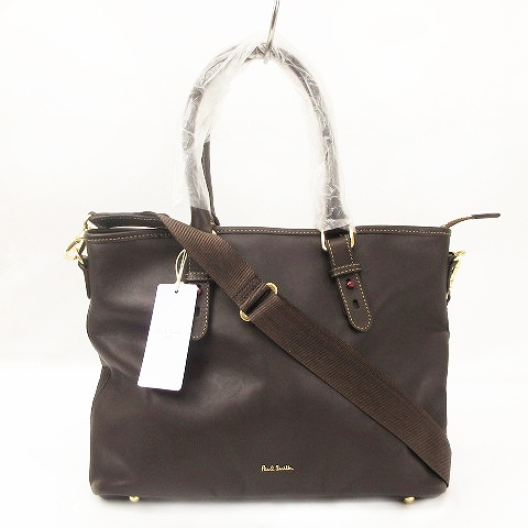 ポールスミス PAUL SMITH タグ付き ポディウムスタッズ レザー トート  