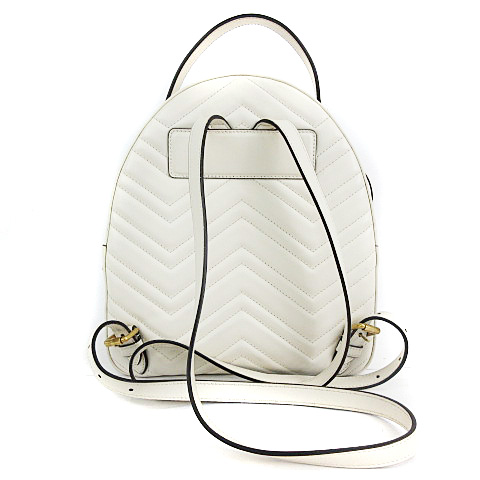 グッチ GUCCI GGマーモント キルティング レザー バックパック 