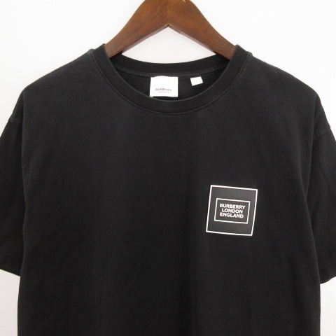 ✨BURBERRY 半袖　ロゴ　Tシャツ　ブラック　150cm burberry ブラック Bロゴ Tシャツ S - メルカリ
