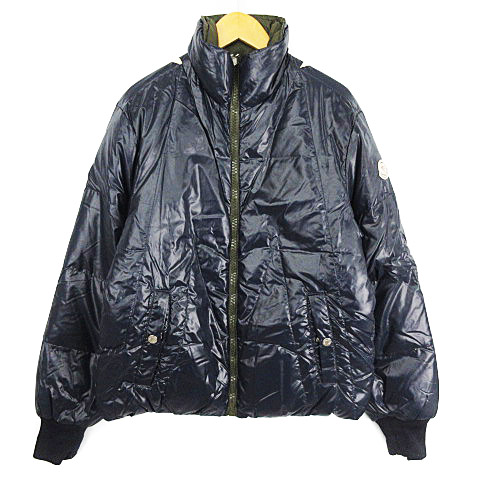 モンクレール MONCLER ダウンジャケット G32-003 リバーシブル Mロゴ 