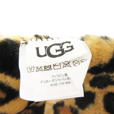アグ オーストラリア UGG australia マフラー レオパード柄 ヒョウ柄