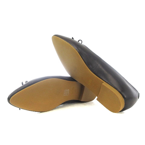 コーチ COACH 美品 ANNABEL LEATHER BALLET アナベル フラットシューズ 