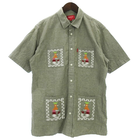 Supreme 2013ss guatemala shirt 半袖シャツ L シュプリーム SUPREME 13SS Guatemala Shirt グアテマラ シャツ