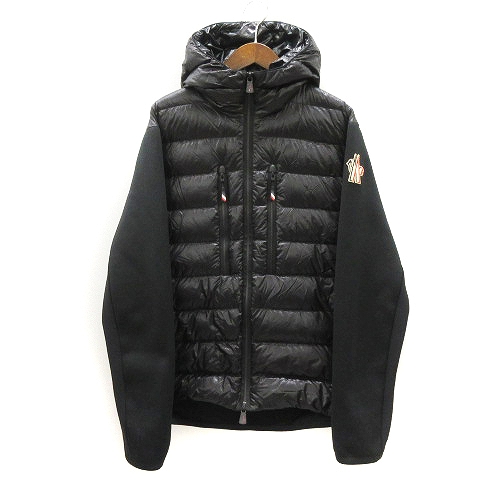 モンクレール ポリエステル×ナイロン カーディガン G20979B00009 MONCLER - モンクレール ポリエステル×ナイロン カーディガン