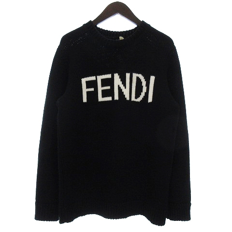 フェンディ FENDI 近年 GIROCOLLO FF INLAY セーター ニット 長袖
