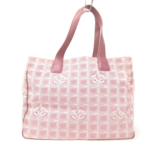 シャネル CHANEL ニュートラベルライン MM ココマーク トート バッグ  