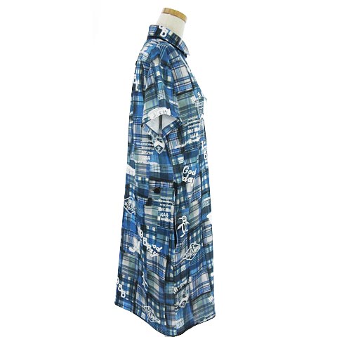 未使用品 マンシングウェア MUNSINGWEAR 21SS シャツ ワンピース