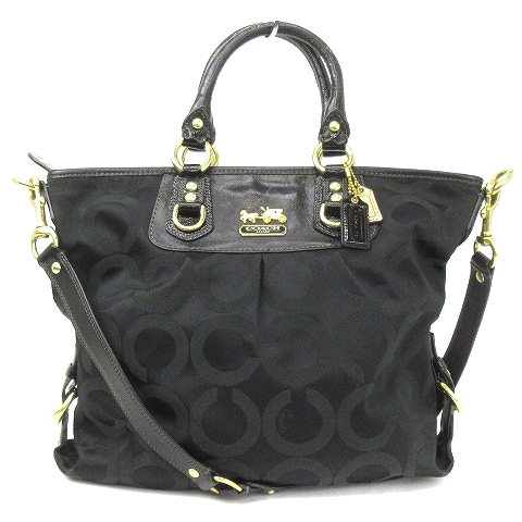 コーチ COACH 美品 オプアート ジュリアン ショルダーバッグ 肩掛け 