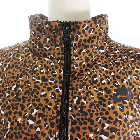 【定価販売】NIKE　レオパード　ウーブンプリンテッドジャケット NIKE ナイキ ジャージ トラックジャケット レディース ヒョウ柄