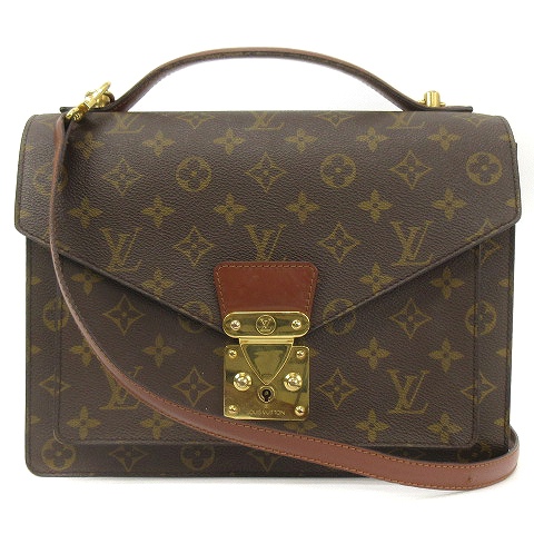 ルイヴィトン LOUIS VUITTON モノグラム モンソー28 2WAY ショルダー  