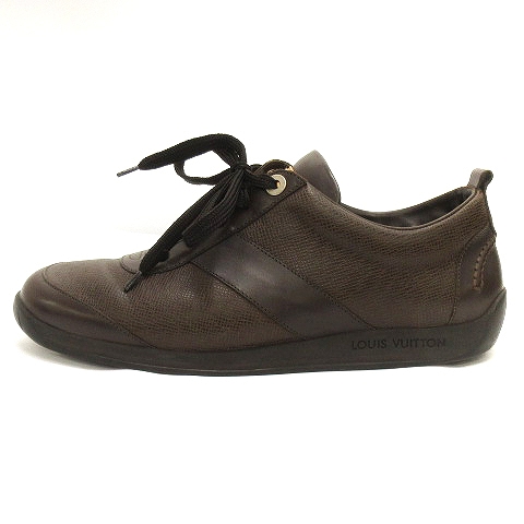 ルイヴィトン タイガ レザーサンダル 美品 ルイヴィトン ドライビングシューズ ローファー レザー 26.5 ✨極