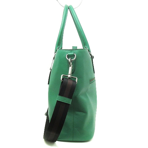 コーチ COACH 美品 ビジネス トートバッグ ショルダー 2WAY レザー 