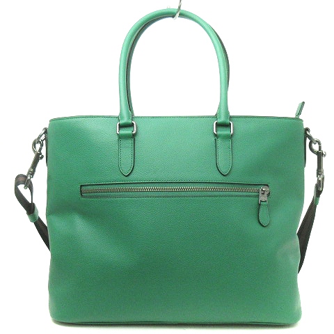 コーチ COACH 美品 ビジネス トートバッグ ショルダー 2WAY レザー 