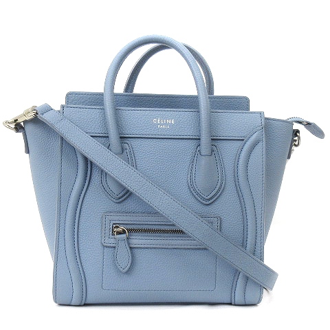 セリーヌ CELINE ラゲージ マイクロ ショルダーバッグ ハンド 2WAY 
