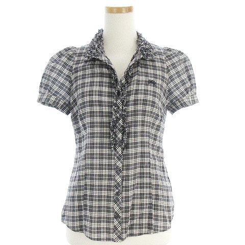 バーバリーブルーレーベル BURBERRY BLUE LABEL 美品 シャツ ブラウス 