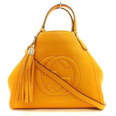 グッチ GUCCI ソーホー インターロッキングG ショルダーバッグ ハンド  