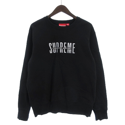 シュプリーム SUPREME 18AW World Famous Crewneck スウェット 