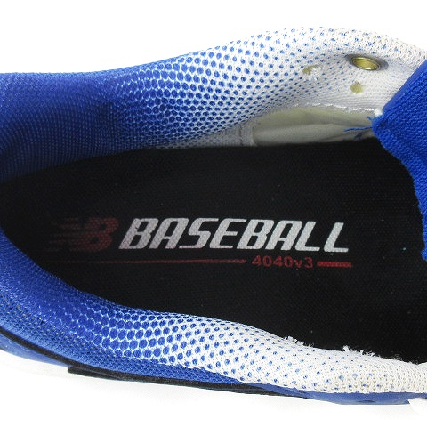 New Balance スパイク・シューズ 青26cm ニューバランス NEW BALANCE 野球 ポイントスパイク スニーカー