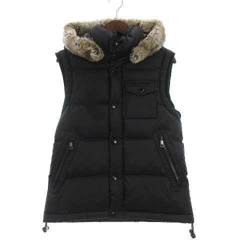 バーバリーブラックレーベル BURBERRY BLACK LABEL 美品 ダウンベスト  