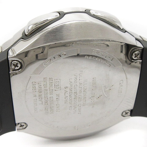 カシオ CASIO WAVE CEPTOR 腕時計 クロノグラフ 電波 ソーラー WVA