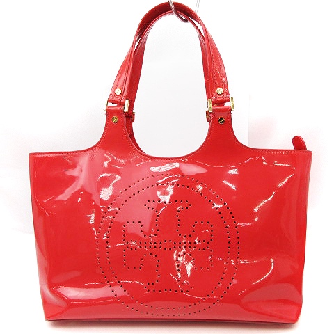 TORY BURCH トリーバーチ 赤 エナメルバック TORY BURCH トリーバーチ 赤 エナメルバック