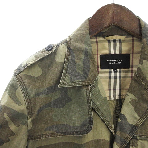 バーバリーブラックレーベル BURBERRY BLACK LABEL ミリタリー  