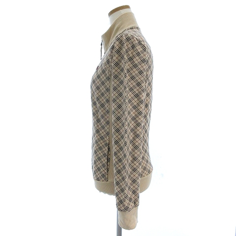 バーバリー ブルーレーベル ニットジャケット ブルゾン 38 BURBERRY 