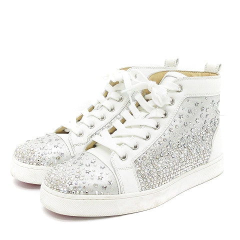 クリスチャンルブタン Christian louboutin スワロフスキー スニーカー 