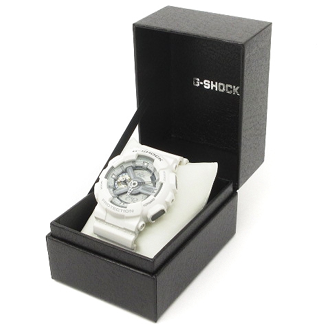 GA-110C-7AJF Gショック 白 : [カシオ] 腕時計 ジーショック GA-110C-7AJF ホワイト