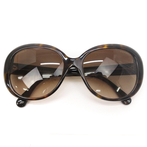 シャネル CHANEL サングラス カラーレンズ ココマーク ウェリントン型  