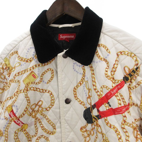 シュプリーム SUPREME 20AW チェーンキルトジャケット Chains Quilted  