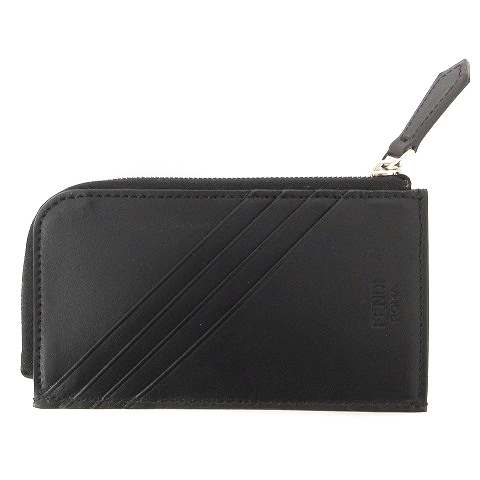 フェンディ FENDI 美品 モンスター バグズアイ カード入付コインケース 
