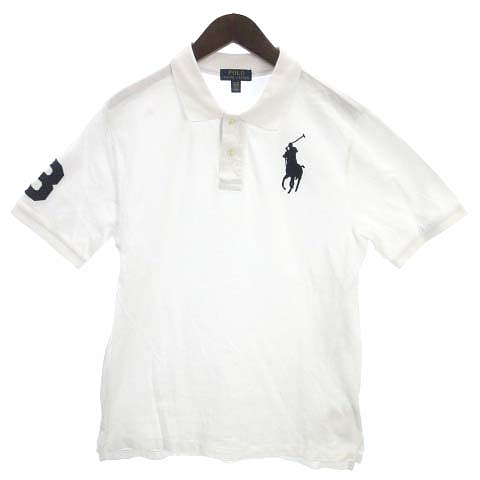 Polo Ralph Lauren ビッグポニー ホワイト チーフキーフ 短丈 ポロ