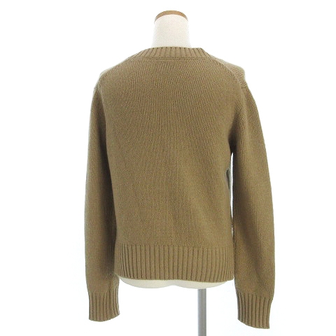 PRADA ベージュ Vネック カーディガン　40 PRADA ベージュ Vネック カーディガン40